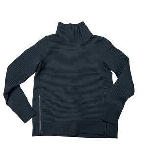 All in Motion Women's Black Quilted Pullover Sweatshirt - Size Medium - NWT